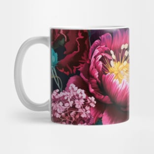 Colorful Flower Pattern V16 Mug